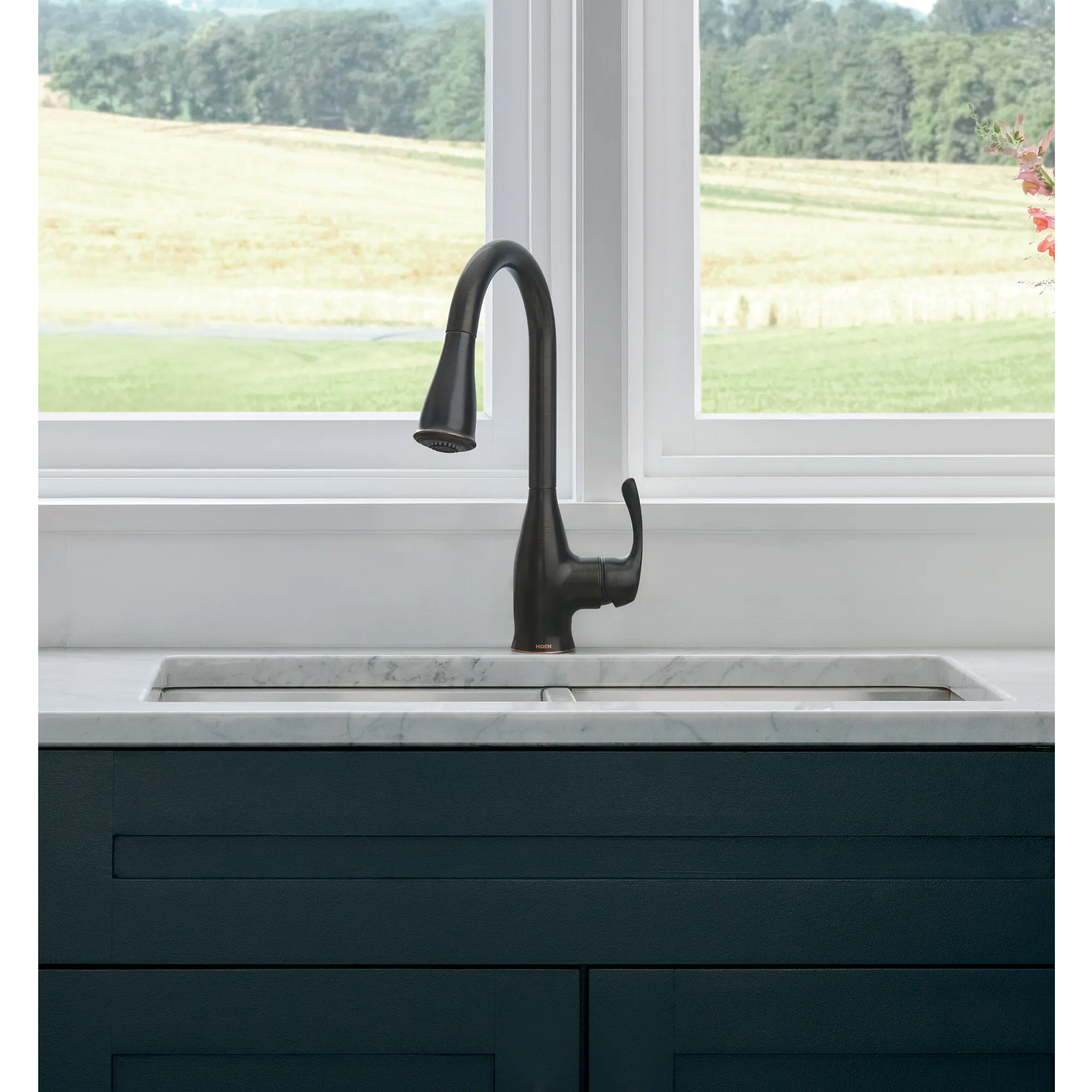 Kaden One-Handle Pulldown Kitchen Faucet - Image 18
