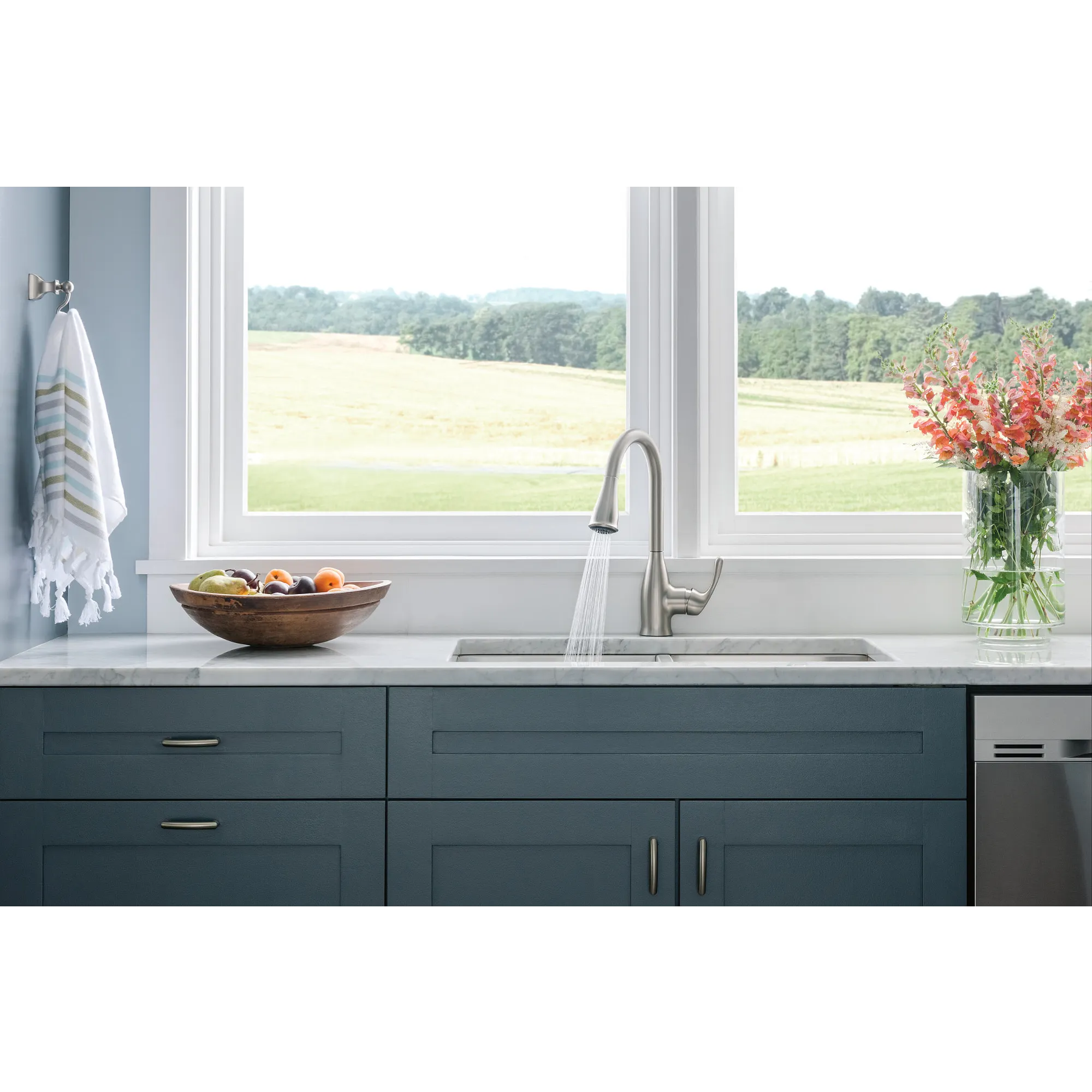 Kaden One-Handle Pulldown Kitchen Faucet - Image 20