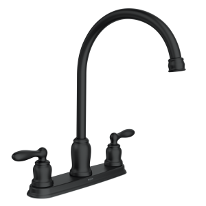 Caldwell Two-Handle High Arc Kitchen Faucet
