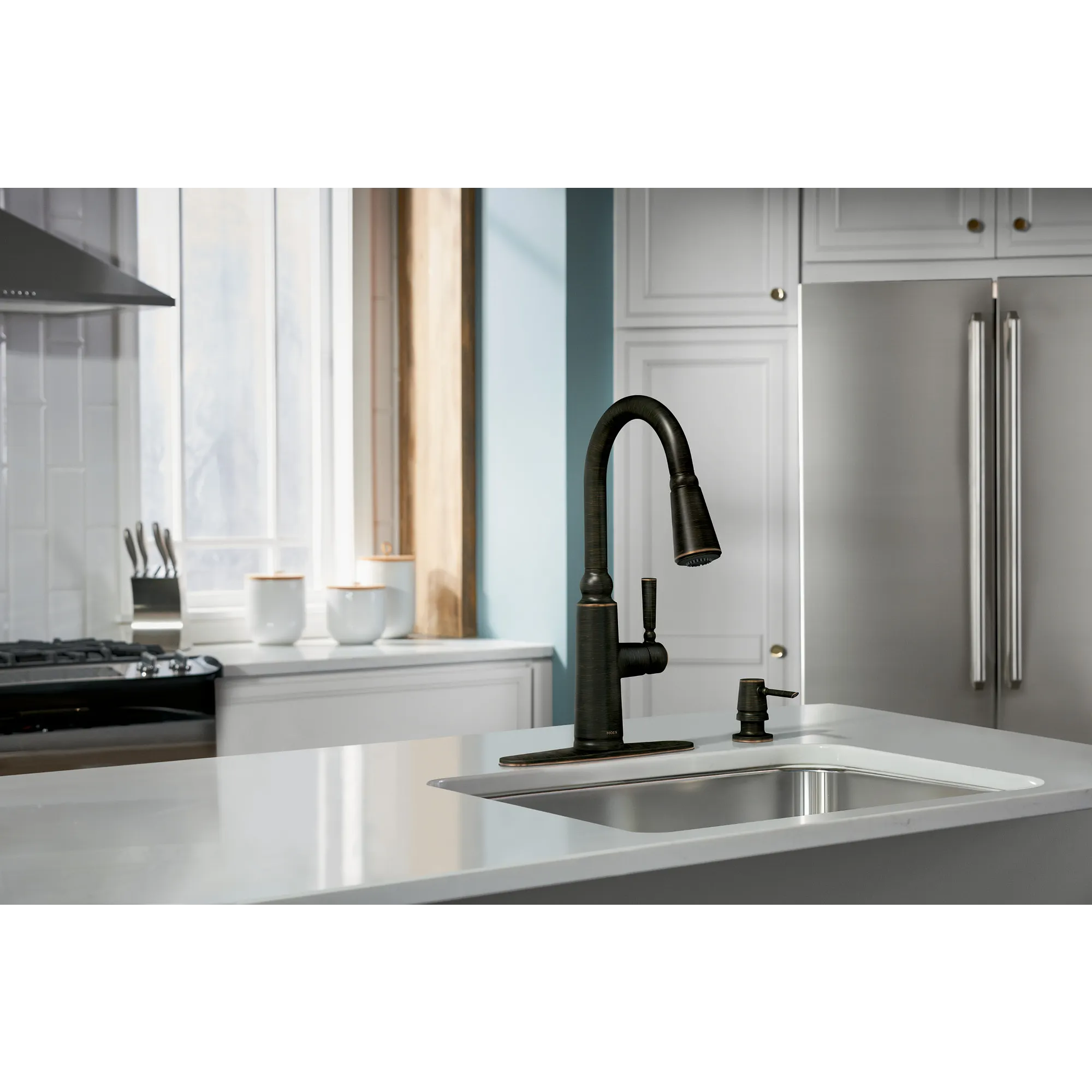 Coretta One-Handle Pulldown Kitchen Faucet - Image 16