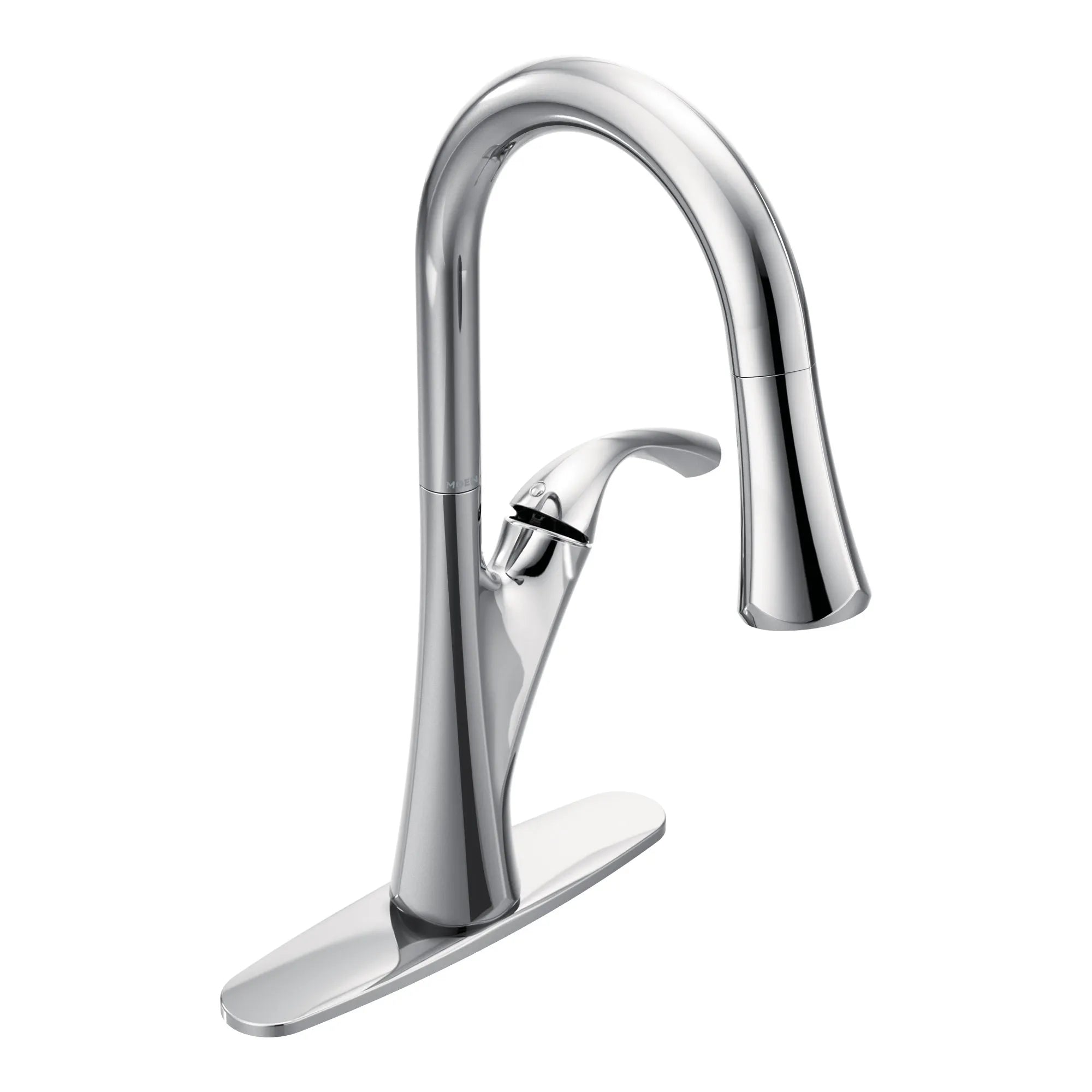 Notch One-Handle High Arc Pulldown Kitchen Faucet - Image 7