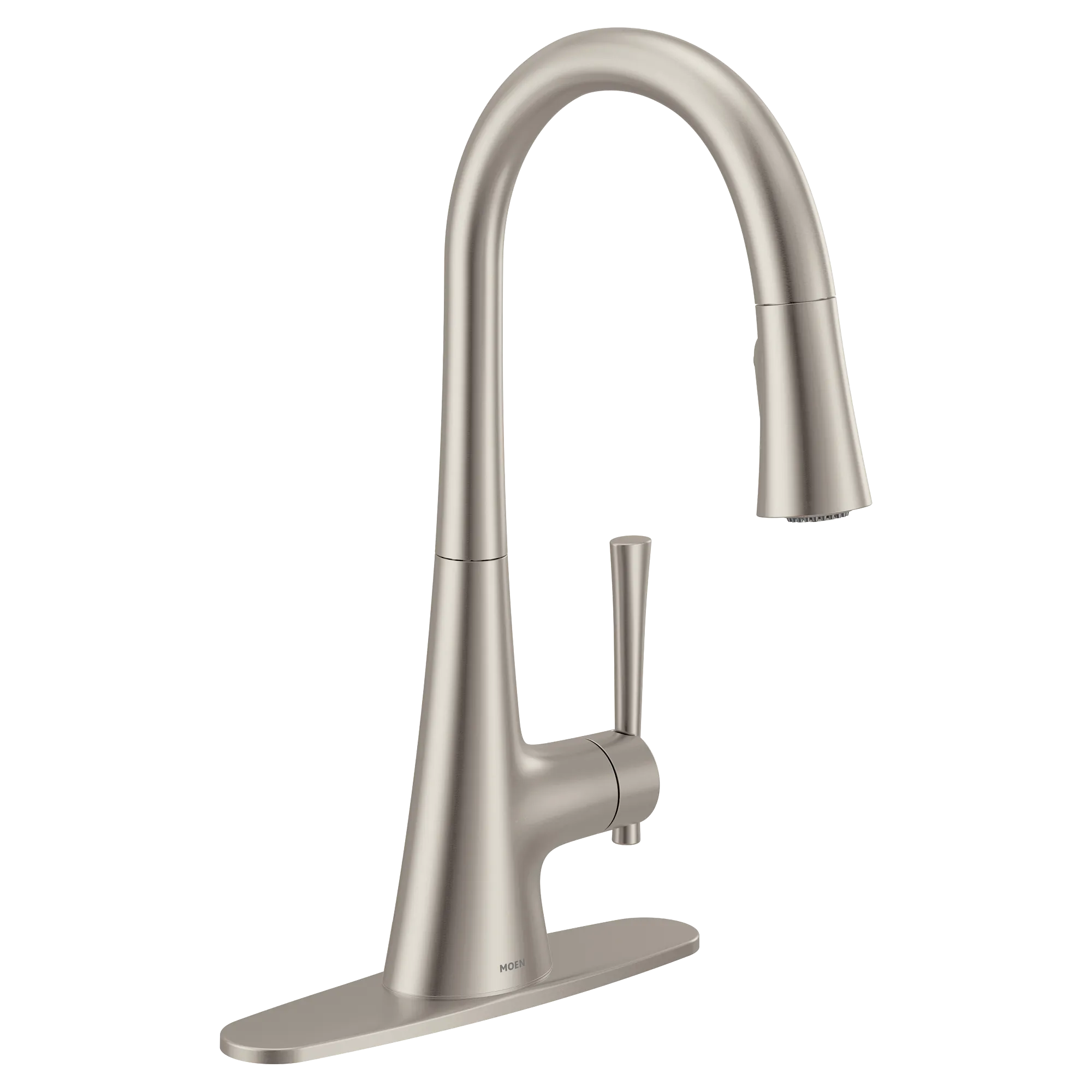 Kurv One-Handle High Arc Pulldown Kitchen Faucet - Image 2