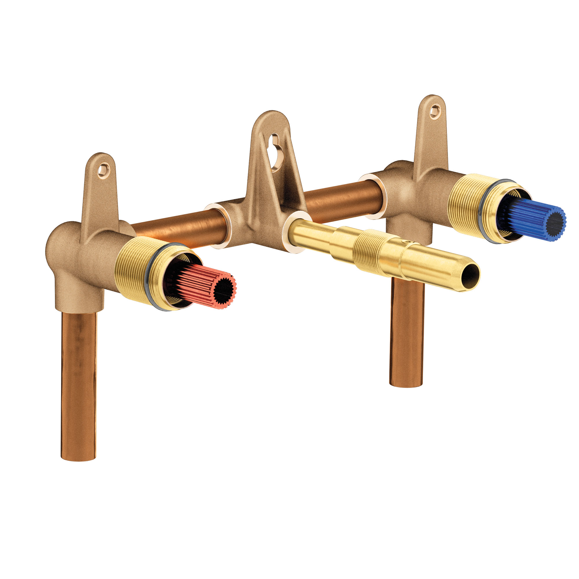 M-Pact Wallmount Valve 8 Center 1/2 CC Connection
