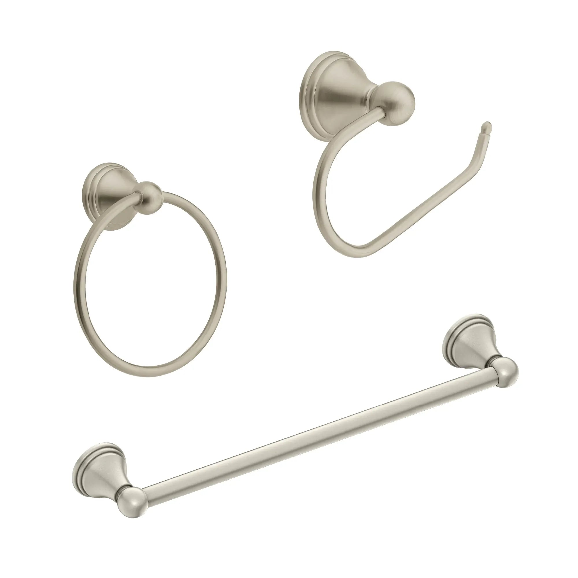 Preston Paper Holder. 18 Towel Bar. Towel Ring Accessory Kit - Image 5