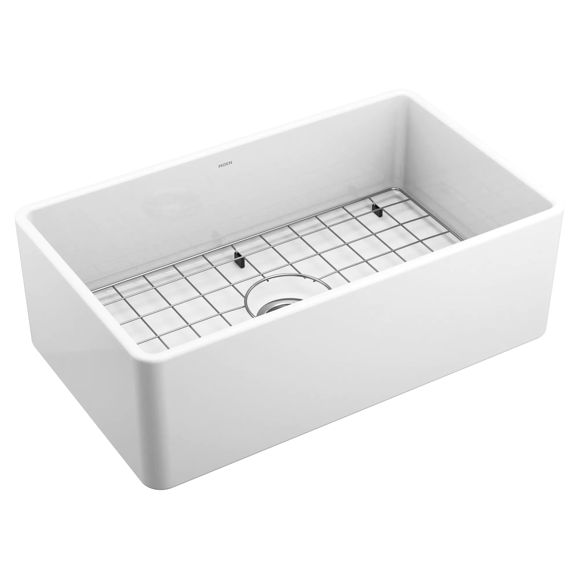 Host 30 Fireclay Undermount Apron Front Single Bowl Sink - Image 5