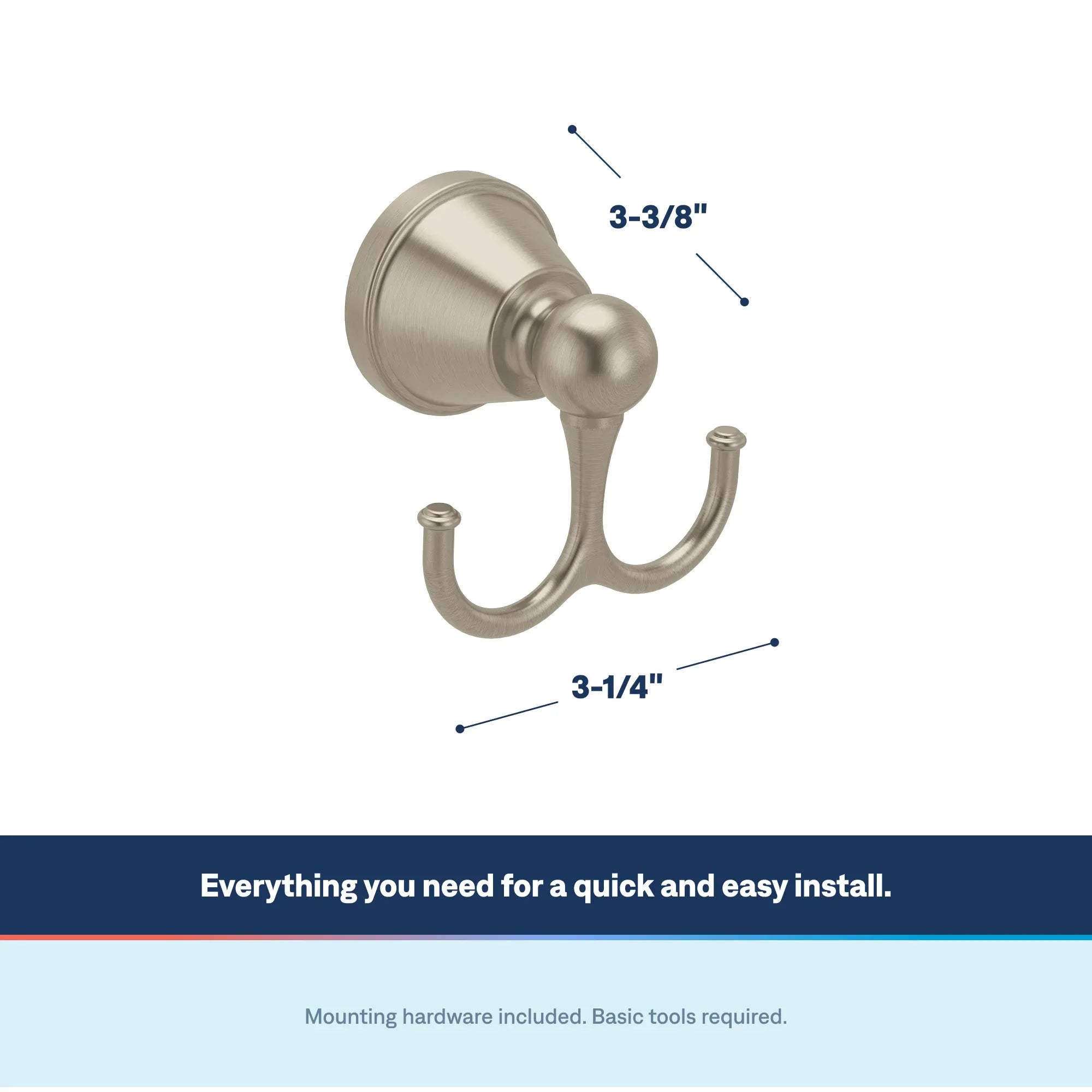 Caldwell Double Robe Hook - Image 8