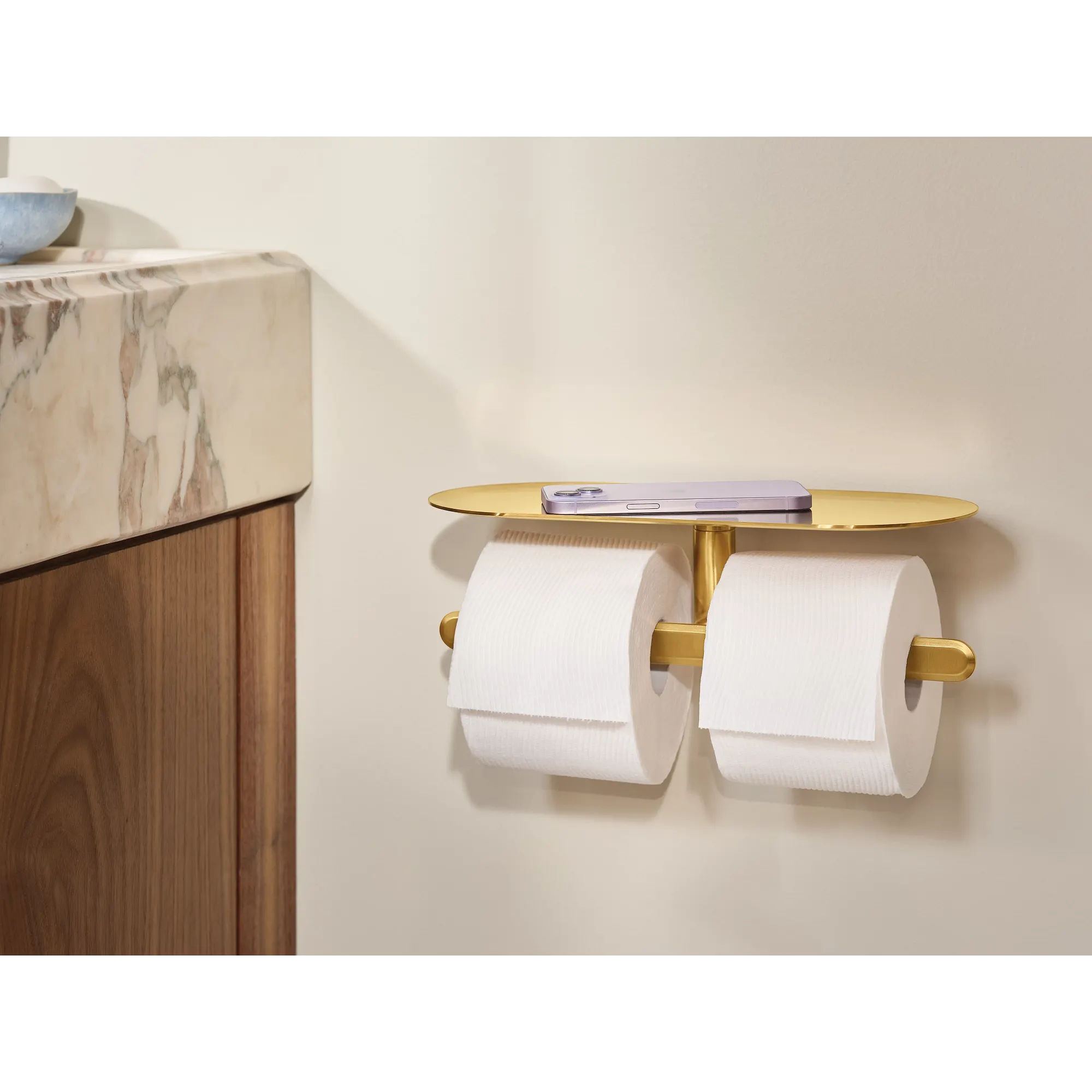 Greenfield Double Paper Holder - Image 9