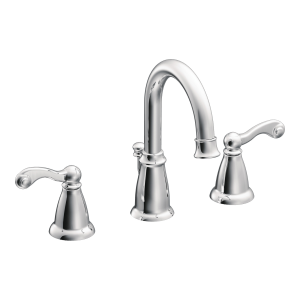 Traditional Two-Handle High Arc Bathroom Faucet