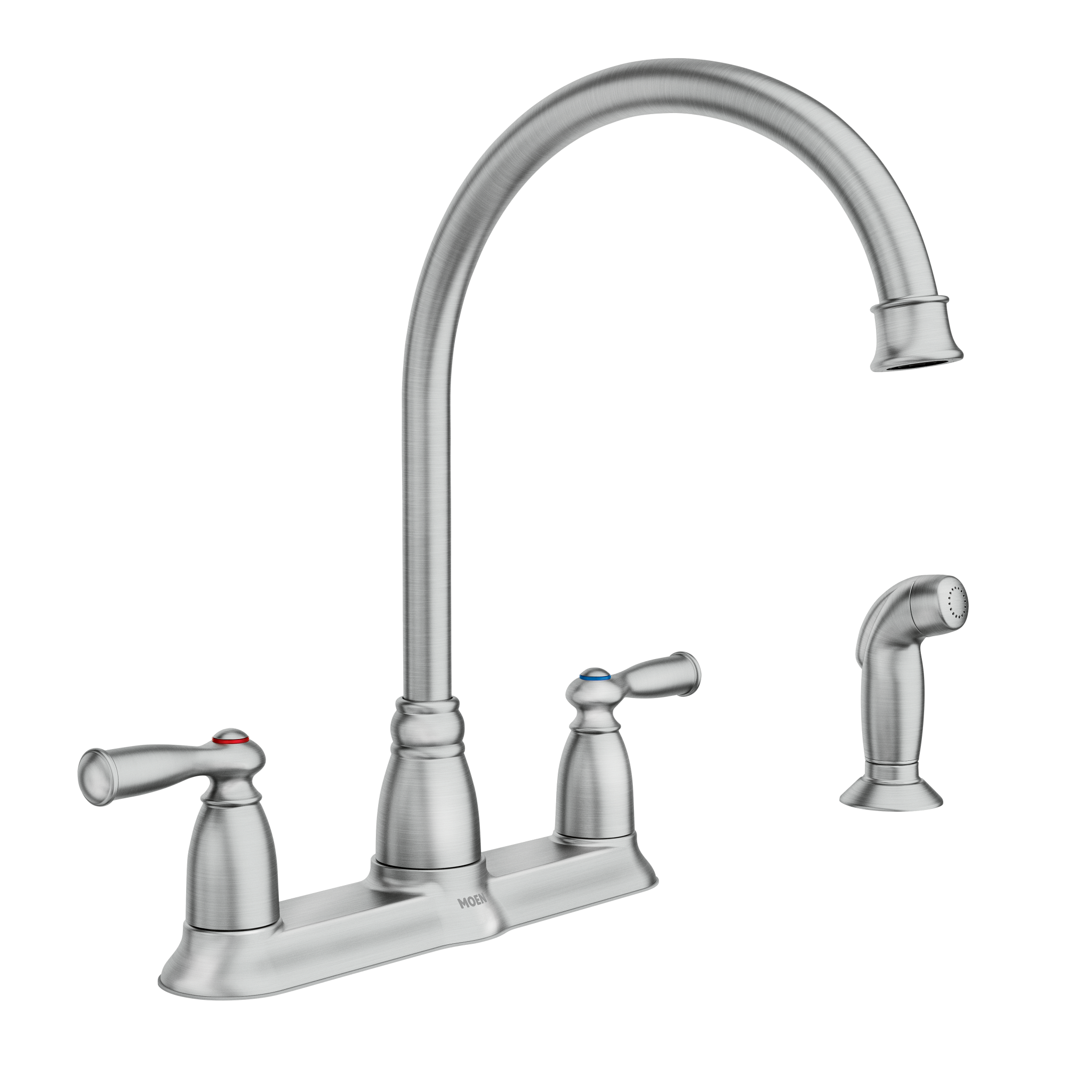 Banbury Two-Handle High Arc Kitchen Faucet - Image 3