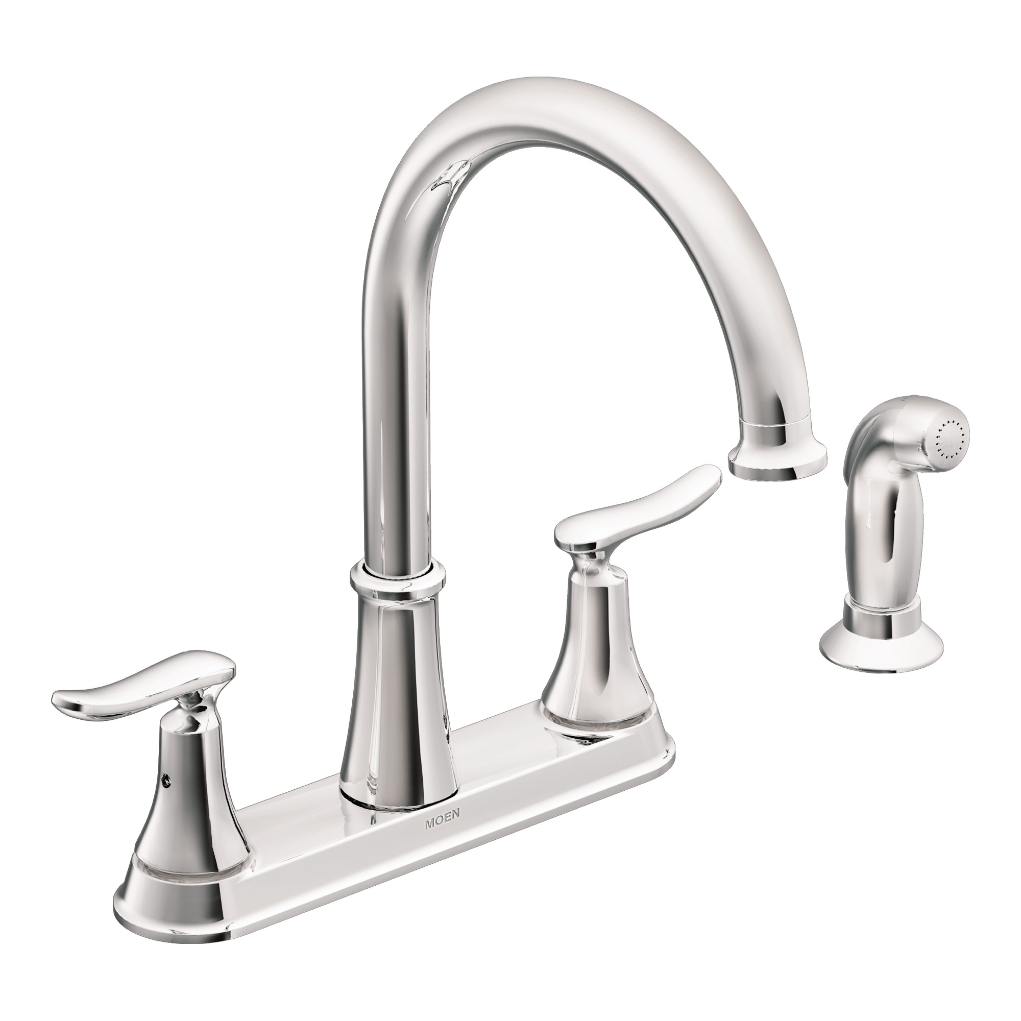 Solidad Two-Handle High Arc Kitchen Faucet