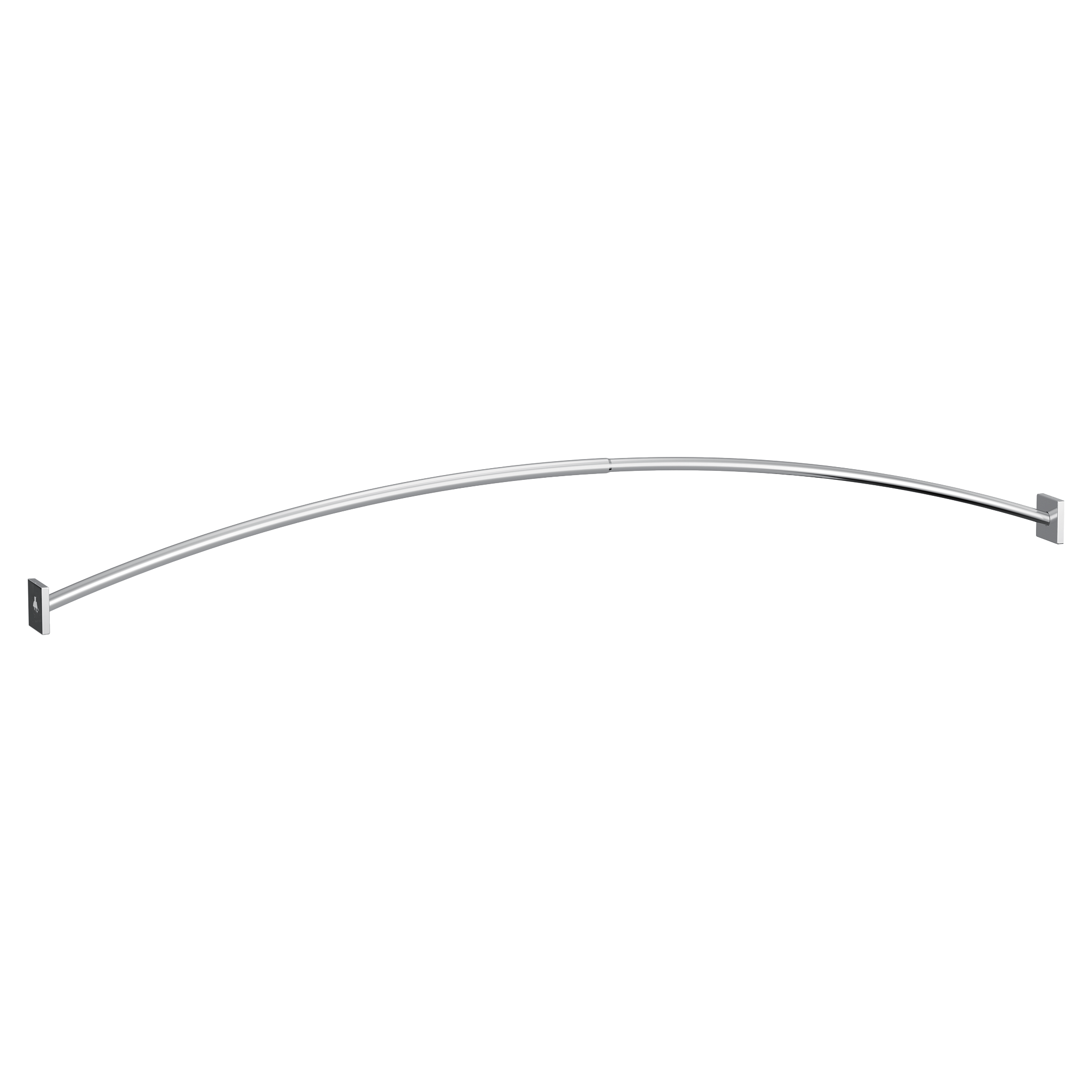 Triva Adjustable Curved Shower Rod