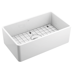 Host 30 Fireclay Undermount Apron Front Single Bowl Sink