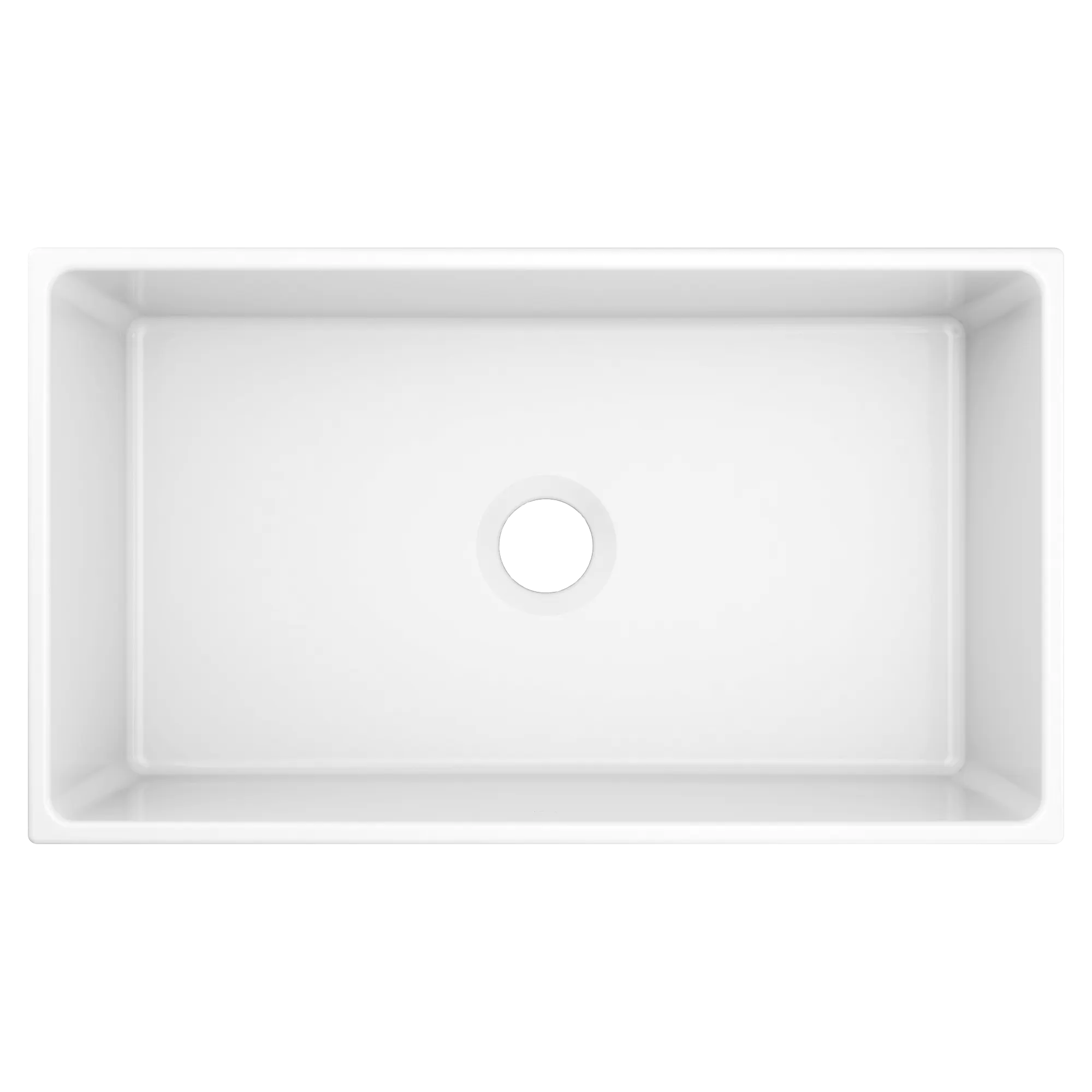Host 30 Fireclay Undermount Apron Front Single Bowl Sink - Image 6