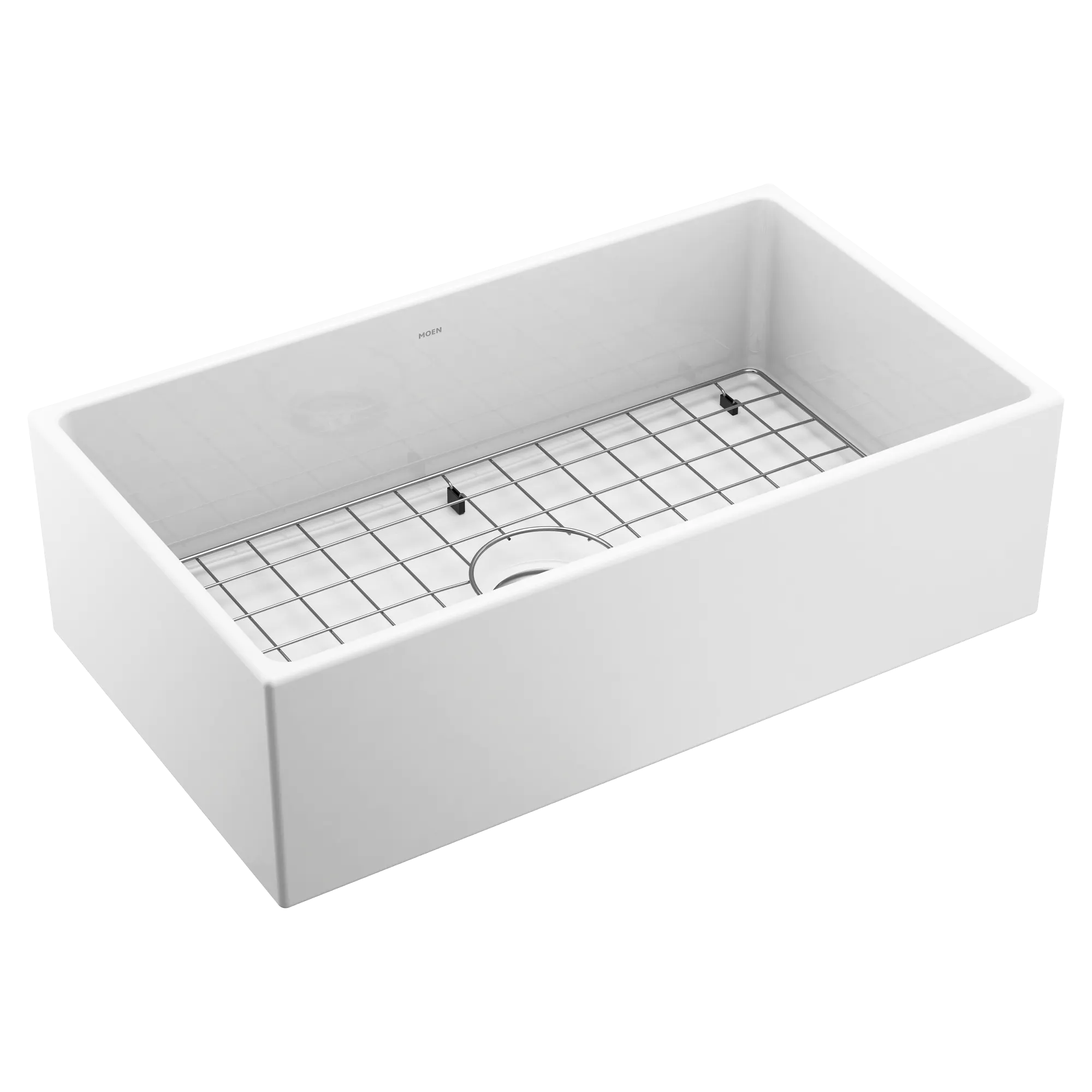 Host 33 Fireclay Undermount Apron Front Single Bowl Sink - Image 7
