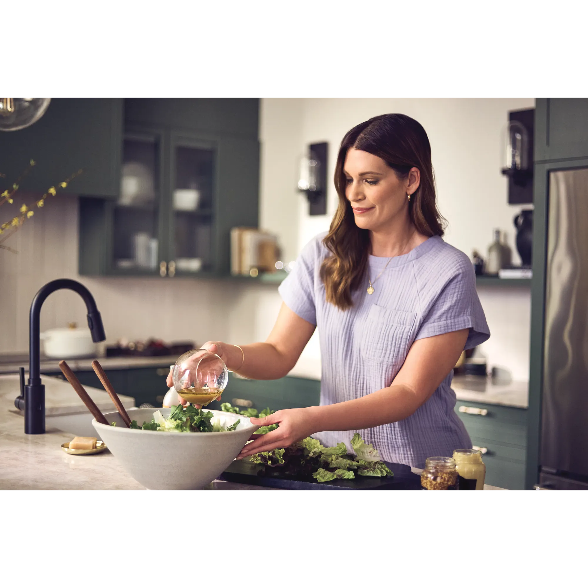 Genta LX MotionSense Wave Single Sensor One-Handle High Arc Pulldown Kitchen Faucet - Image 27