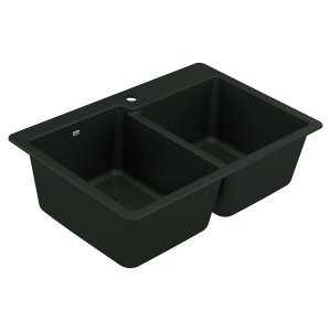 Host 33 Granite Dual Mount Double Bowl Sink
