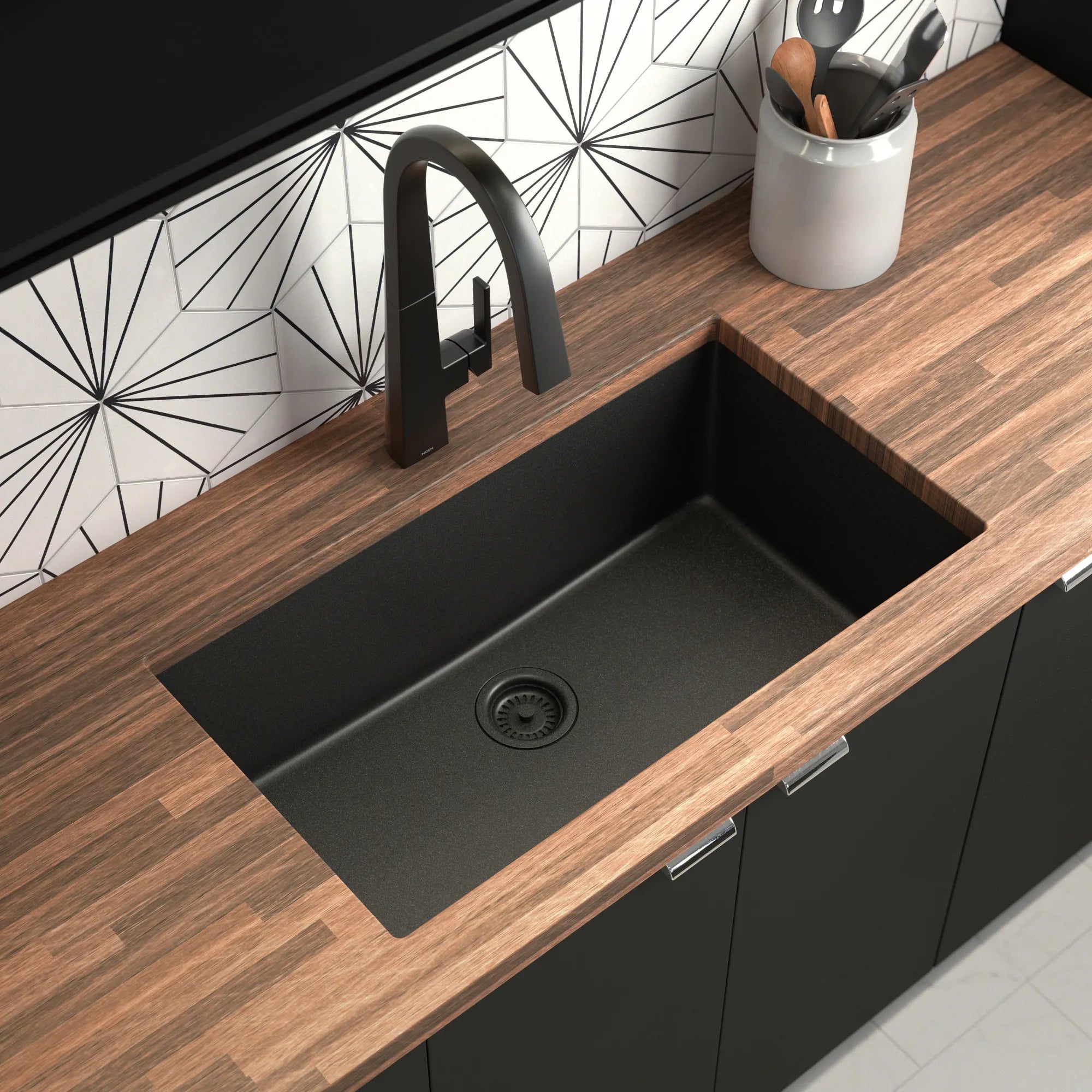 Host 33 Granite Undermount Single Bowl Sink - Image 2