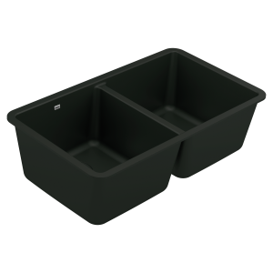 Host 33 Granite Undermount Double Bowl Sink