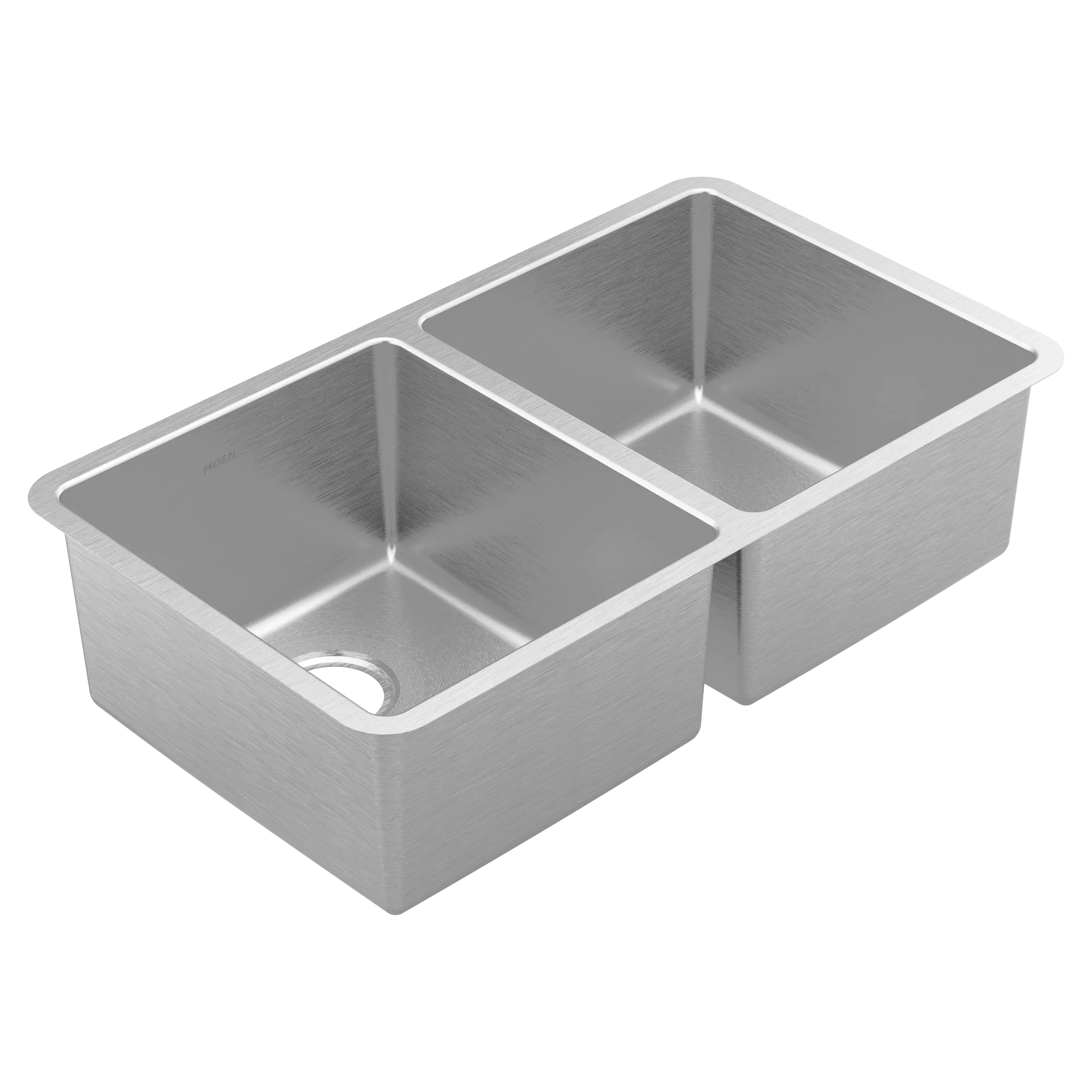 Prep 32 Steel Undermount Double Bowl Sink - Image 2