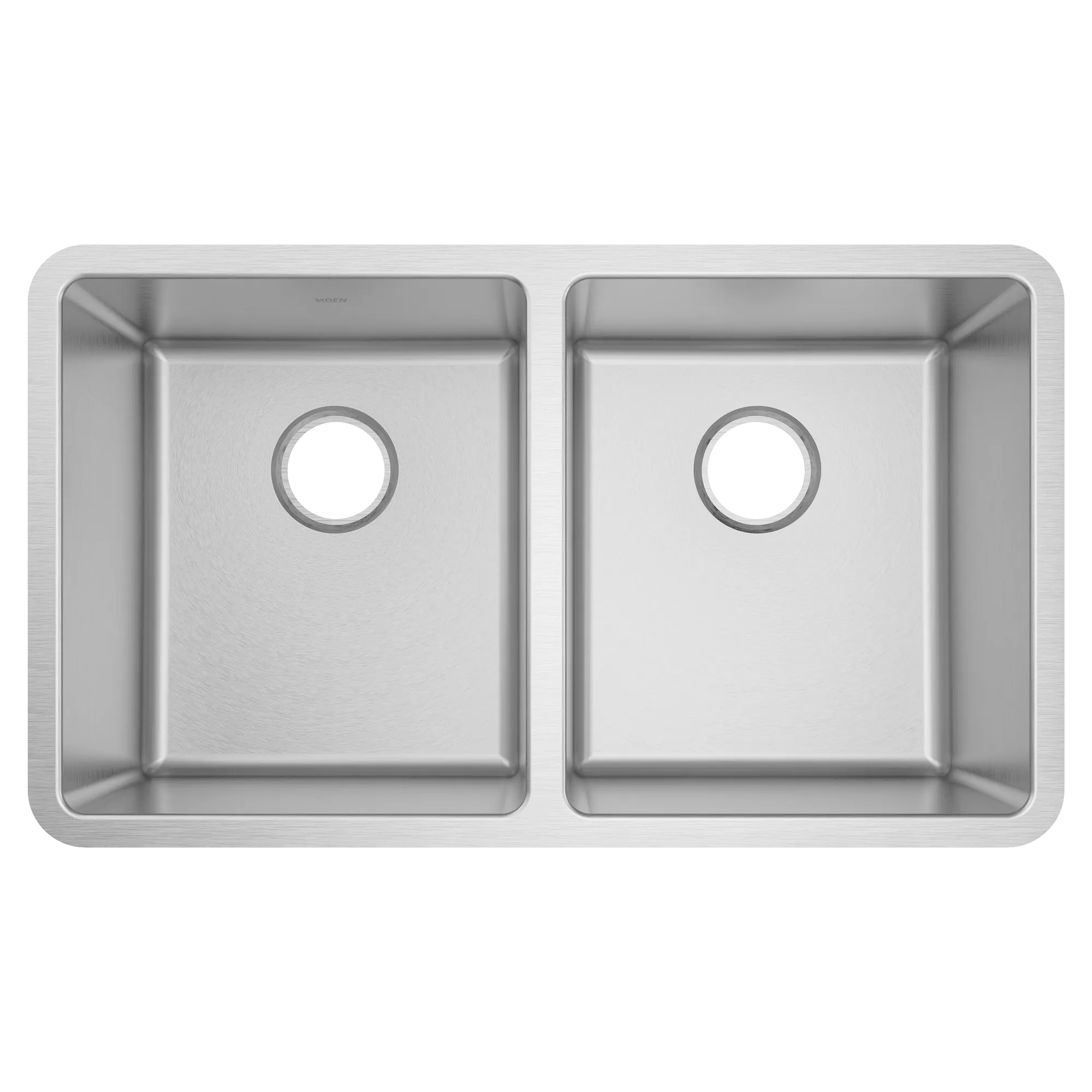 Prep 32 Steel Undermount Double Bowl Sink - Image 3