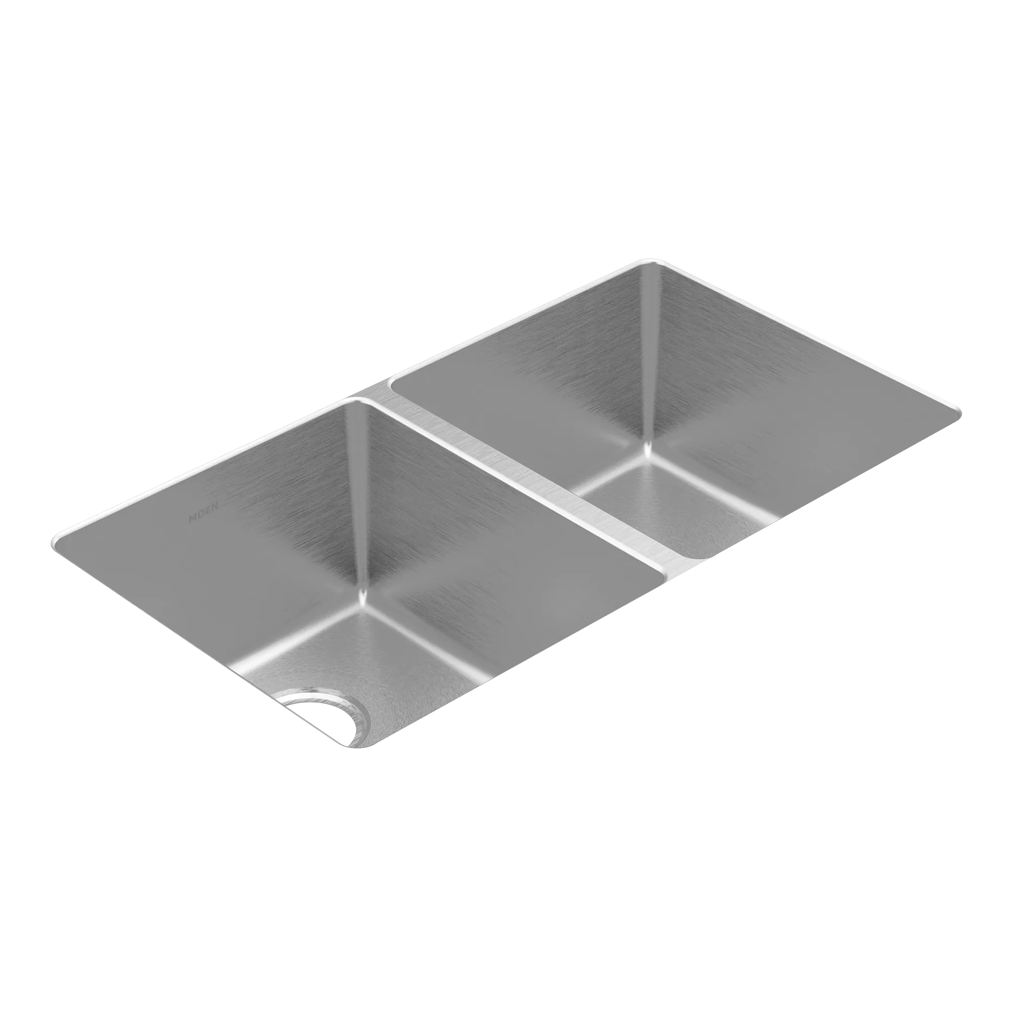 Prep 32 Steel Undermount Double Bowl Sink - Image 4