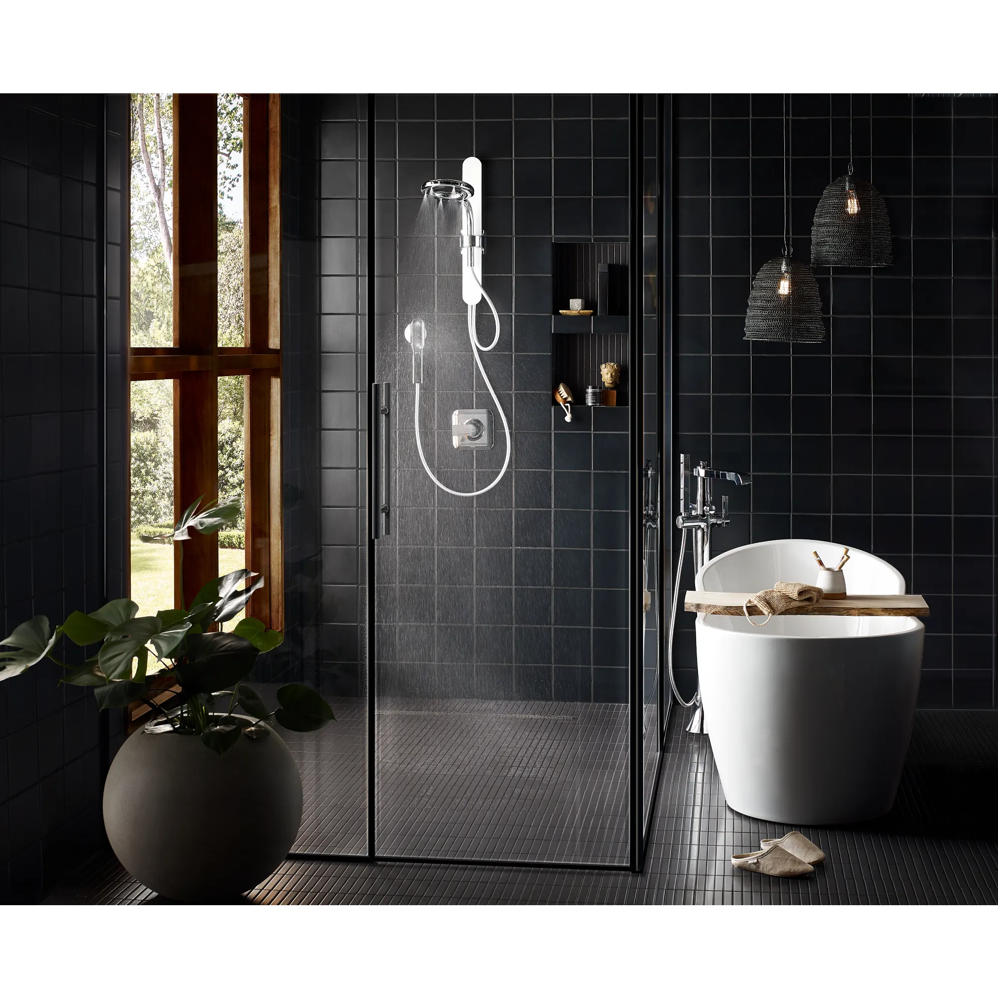 Moen Spa Shower One-Function 7.9 Diameter Spray Head Rainshower - Image 5