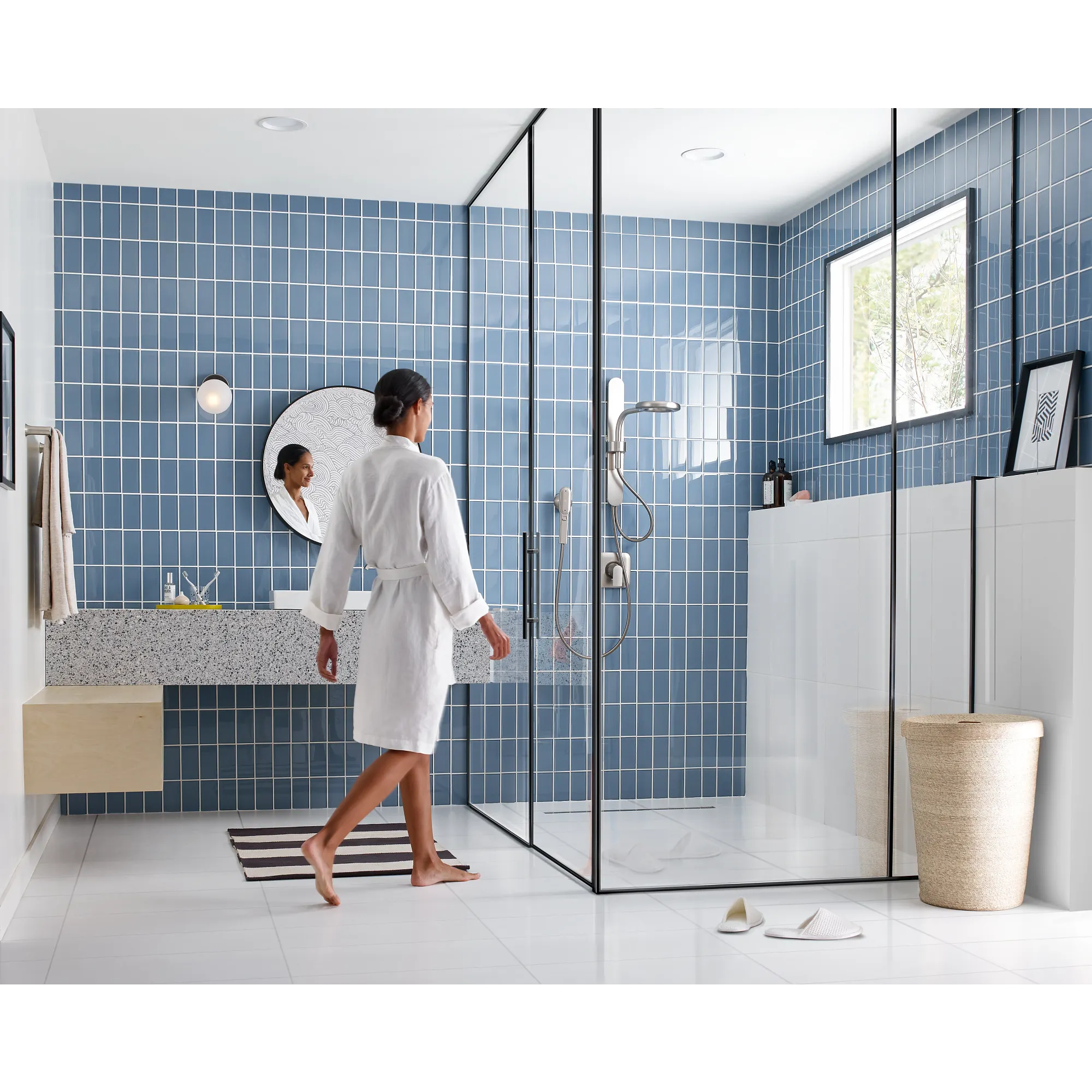 Moen Spa Shower One-Function 7.9 Diameter Spray Head Rainshower - Image 8