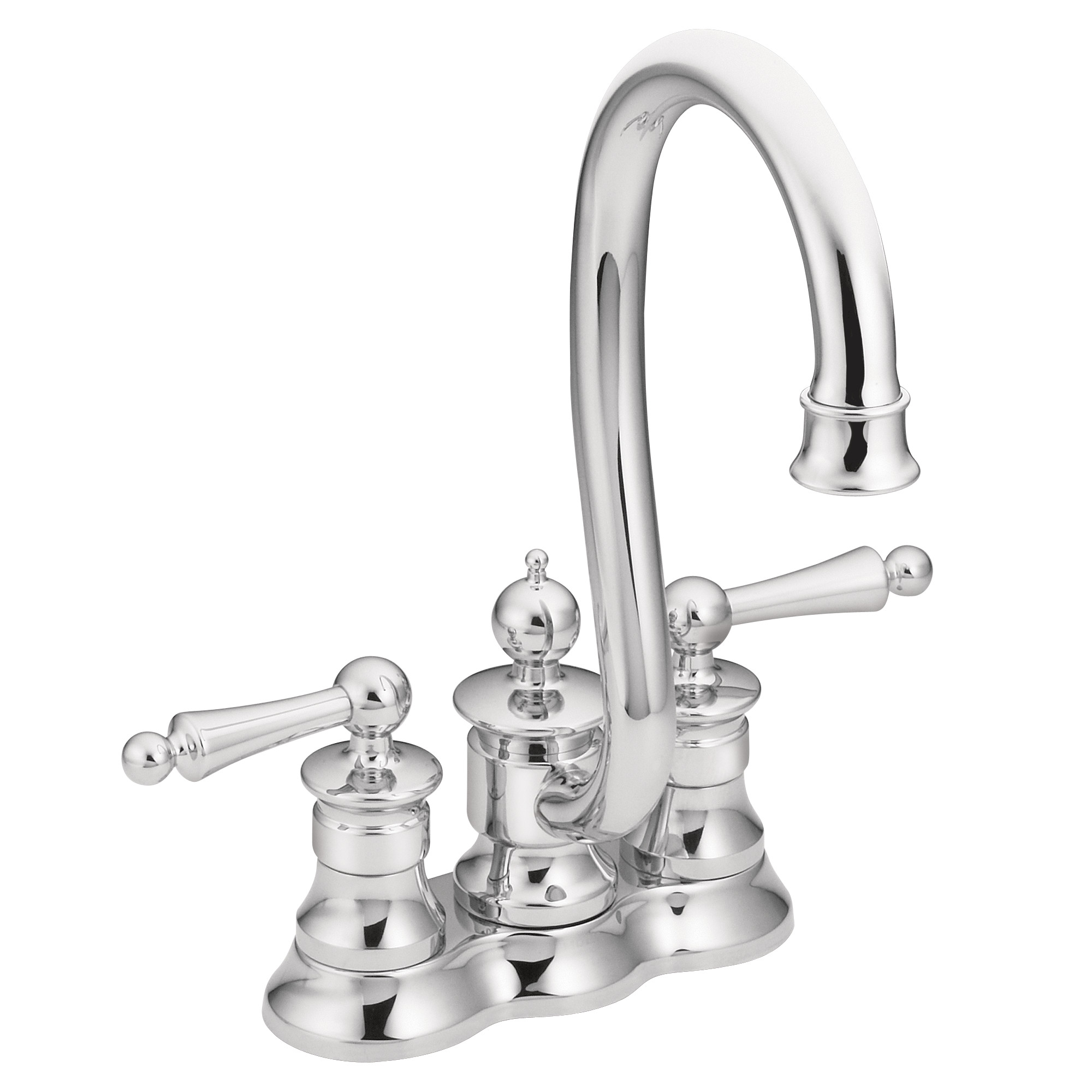 Waterhill Two-Handle High Arc Bar Faucet