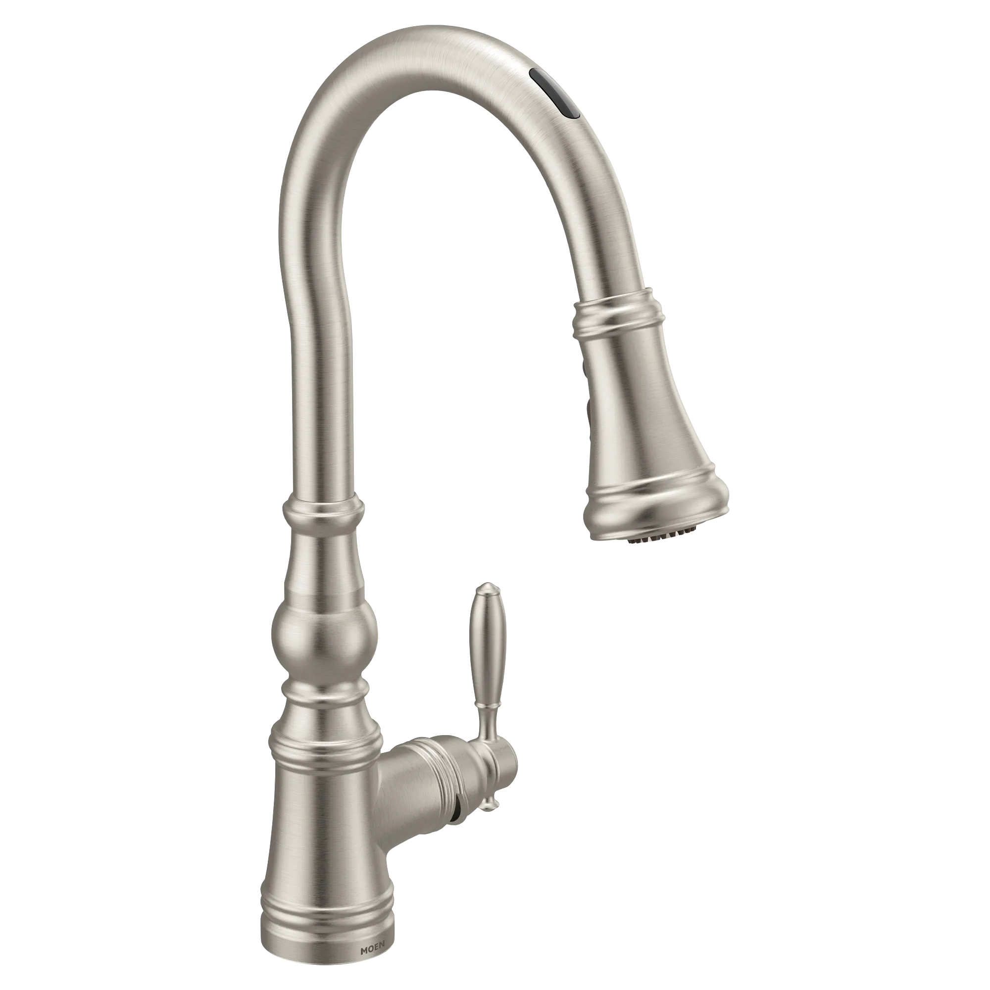 Weymouth Motion Control Smart Kitchen Faucet In - One Handle High Arc Pulldown - Image 17
