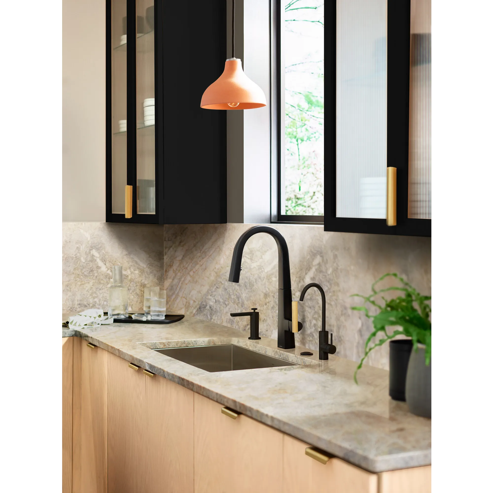 Nio One-Handle High Arc Pulldown Kitchen Faucet - Image 3