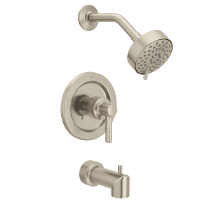 Aluma Brushed nickel cycling tub/shower