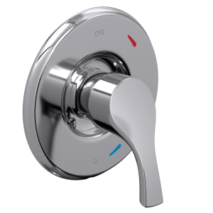 Ash Chrome cycling shower only