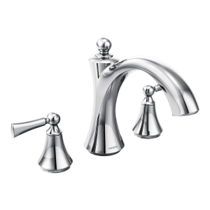 Wynford Two-Handle Non-Diverter Roman Tub Faucet