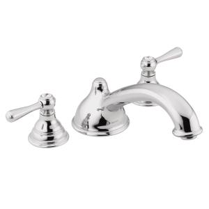 Kingsley Two-Handle Low Arc Roman Tub Faucet