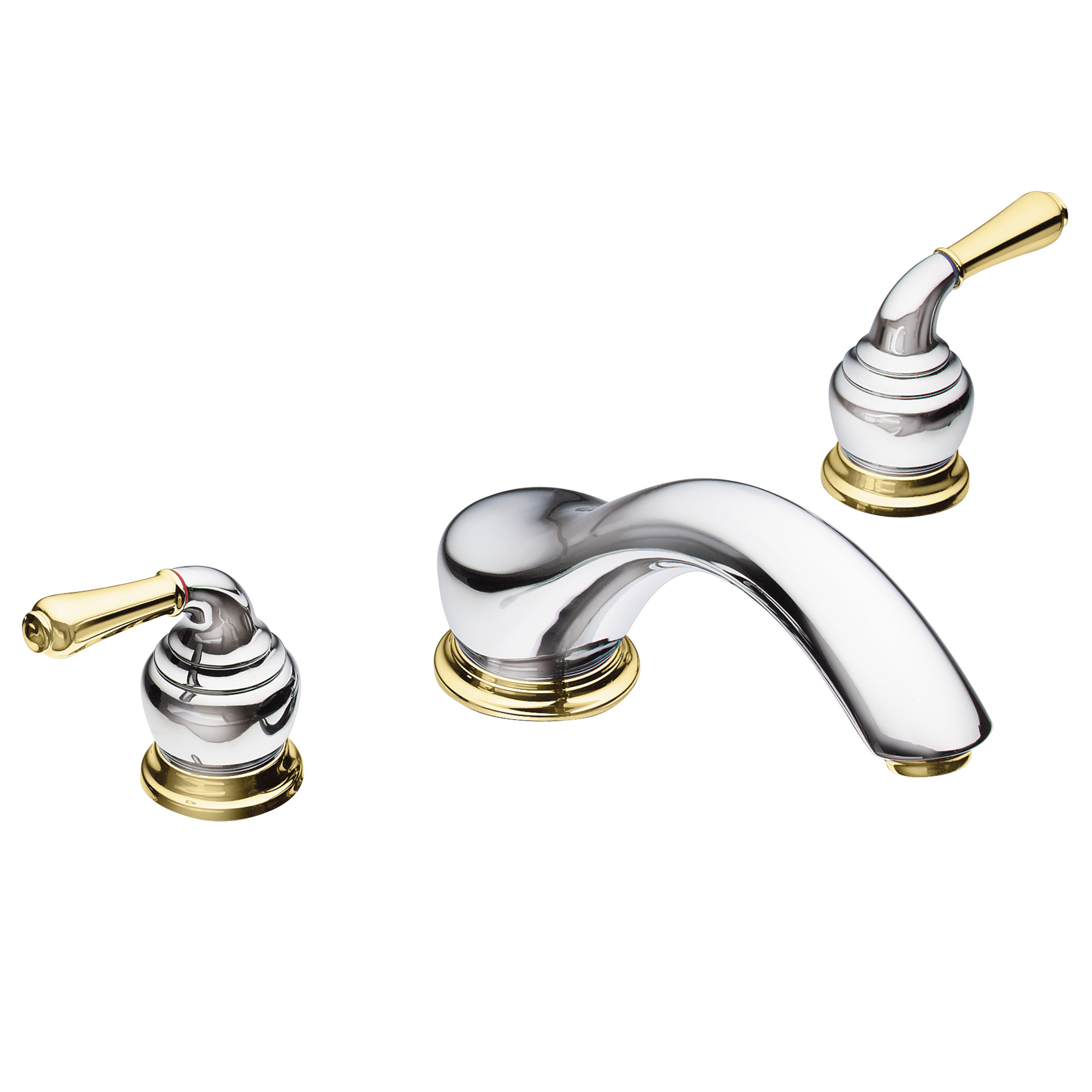 Monticello Two-Handle Low Arc Roman Tub Faucet - Image 9