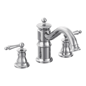 Waterhill Two-Handle High Arc Roman Tub Faucet