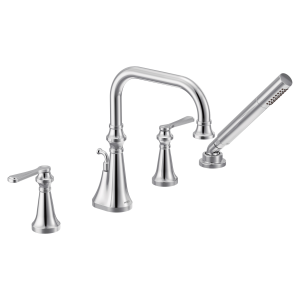 Colinet Two-Handle High Arc Roman Tub Faucet