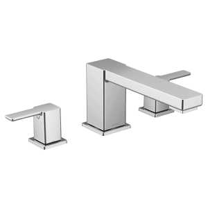 90 Degree Two-Handle High Arc Roman Tub Faucet