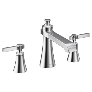 Flara Two-Handle High Arc Roman Tub Faucet