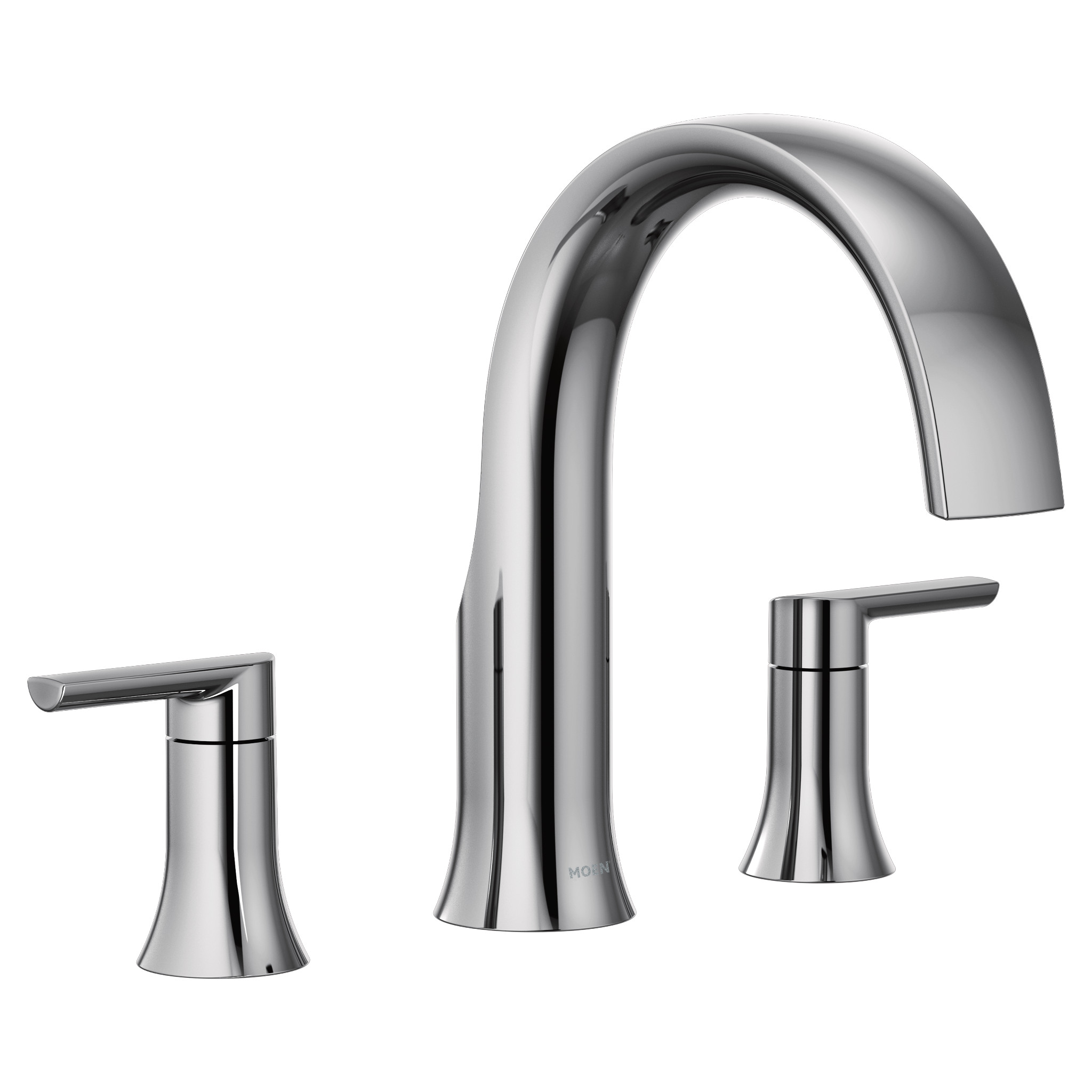 Doux Two-Handle Non-Diverter Roman Tub Faucet