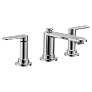 Greenfield Two-Handle Low Arc Bathroom Faucet