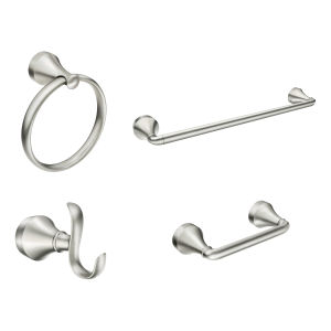 Wellton? 4-Piece Bathroom Accessory Collection