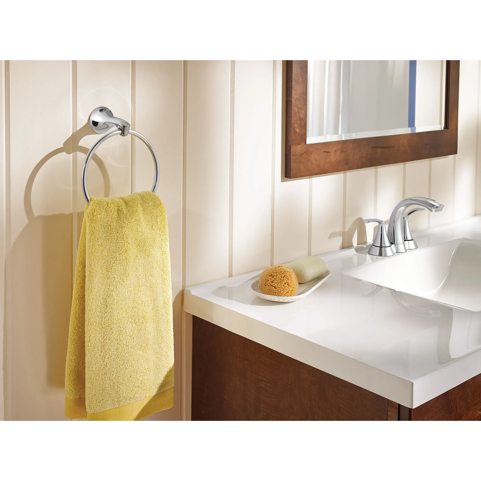 Darcy Two-Handle High Arc Bathroom Faucet - Image 3
