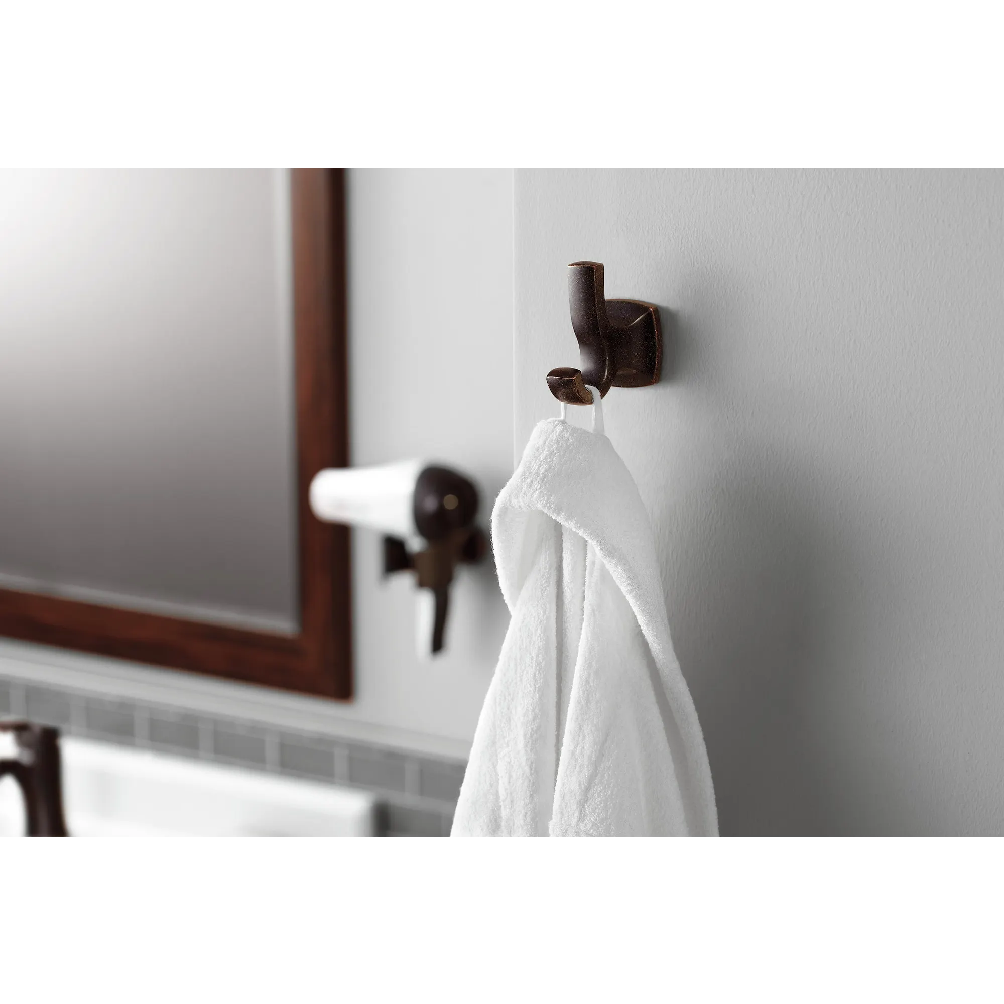 Voss Chrome Hair Dryer Holder - Image 6